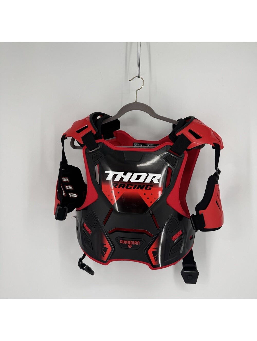 Thor MX Motocross Gaurdian Roost deflector black protector like new red XL/XXL